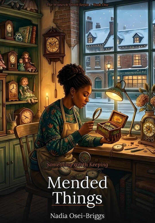 Nadia Osei-Briggs I write quietly magical stories about the objects people keep, the communities that find each other eventually, and the histories that survive because someone thought they were worth saving.